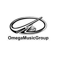 a black background with a logo on it